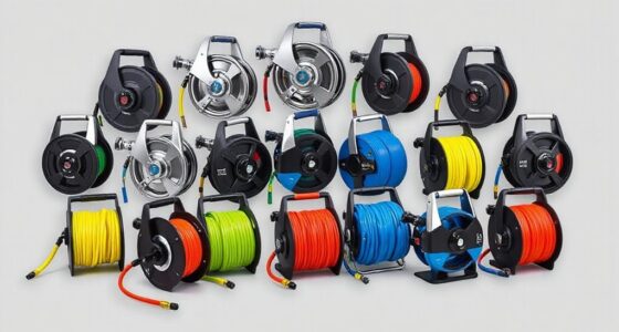 top retractable hose reels