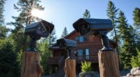 top solar cabin security cameras