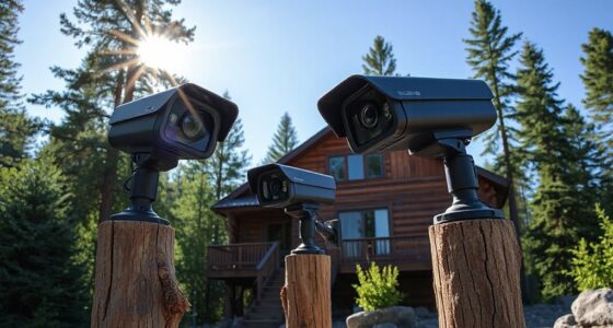 top solar cabin security cameras