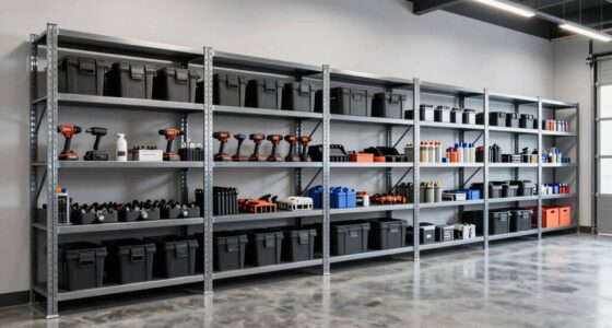 top steel garage shelves