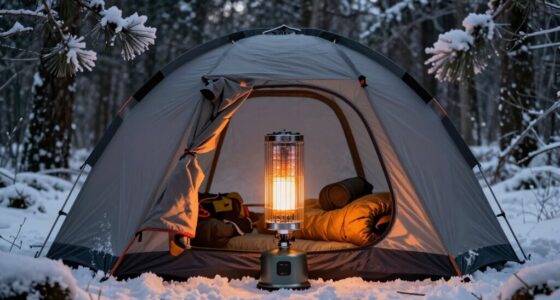 top tent camping propane heaters