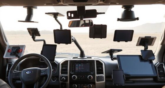 top truck dashboard tablet mounts