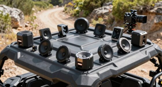 top utv roof speakers