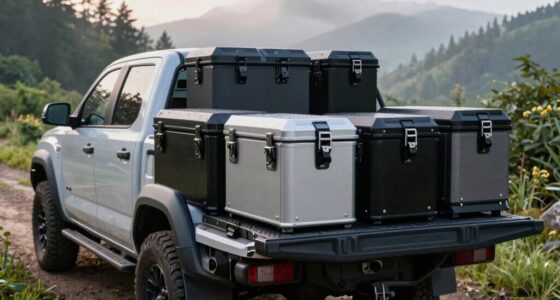 top weatherproof truck storage