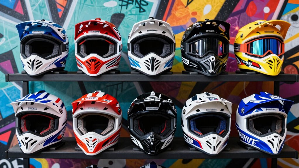 top wide head motocross helmets