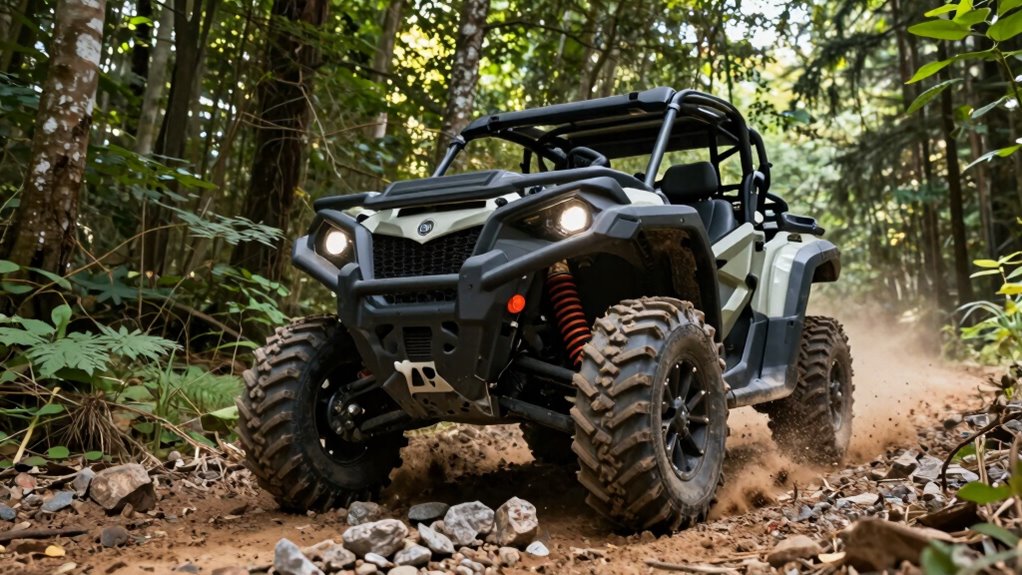 use 2wd on dry trails