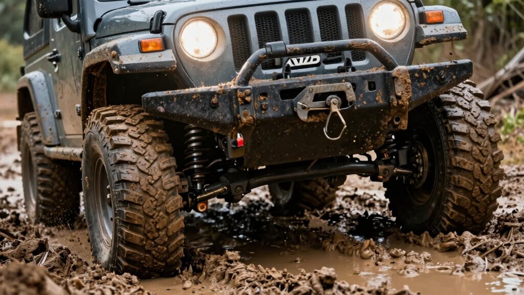use awd for muddy conditions