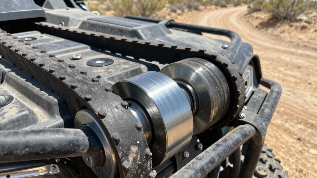 utv belt break in process