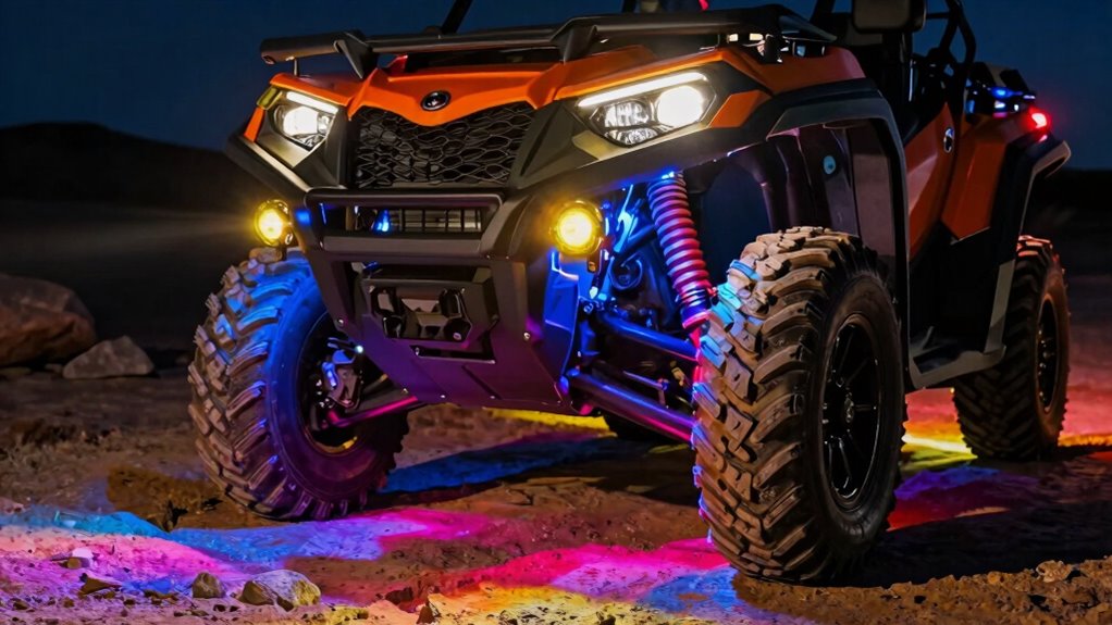 utv rock light selection