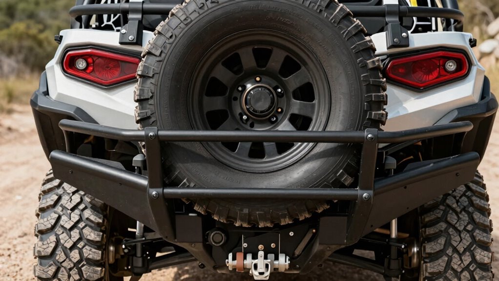 utv spare tire mount considerations