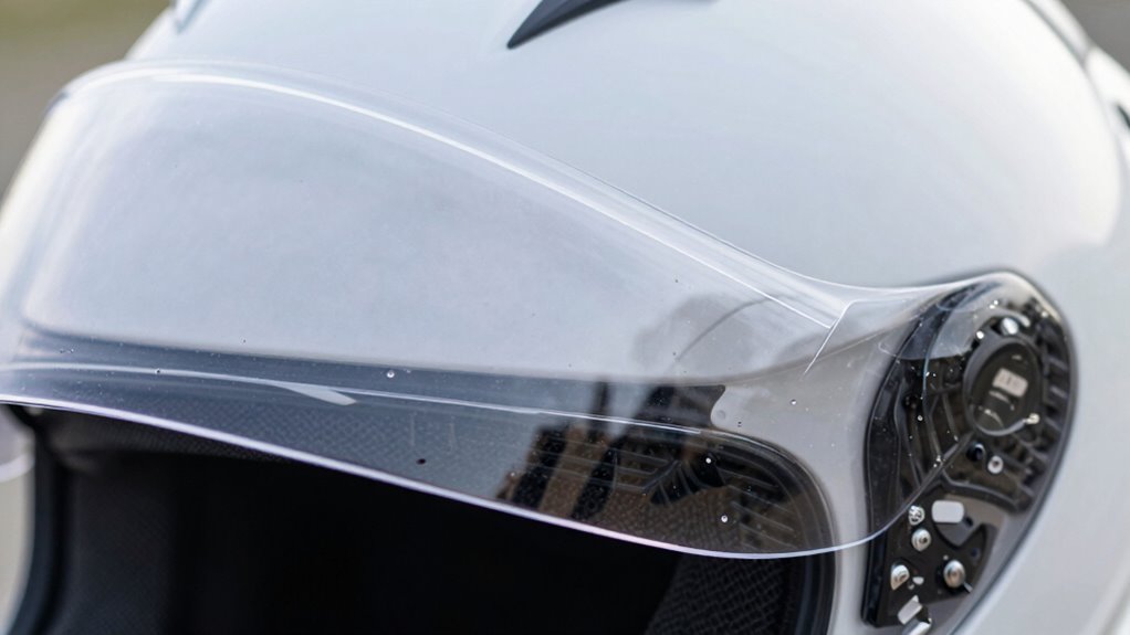 ventilation prevents visor fogging