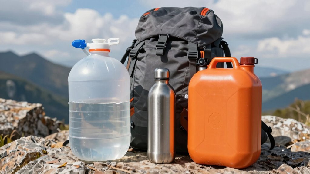 water capacity influences gear weight