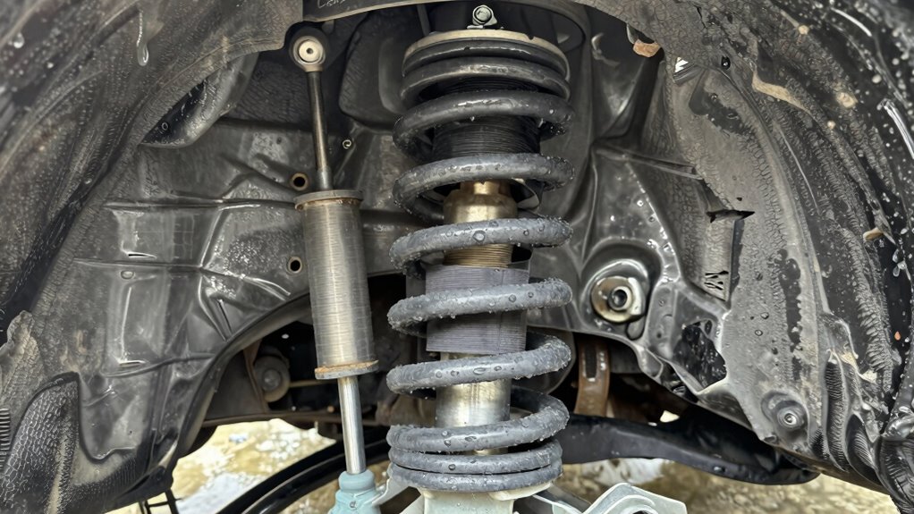 water entry through suspension seals