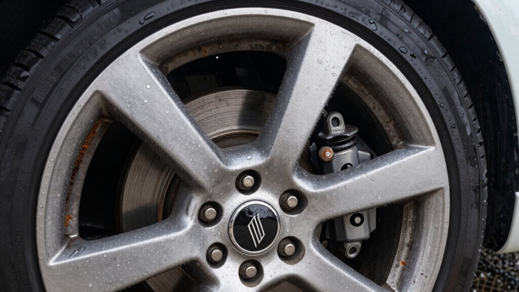 water induced suspension damage detection