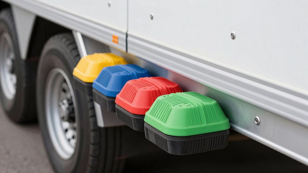 wheel chocks materials shapes durability