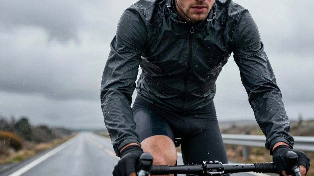 windy noisy breathable rain gear