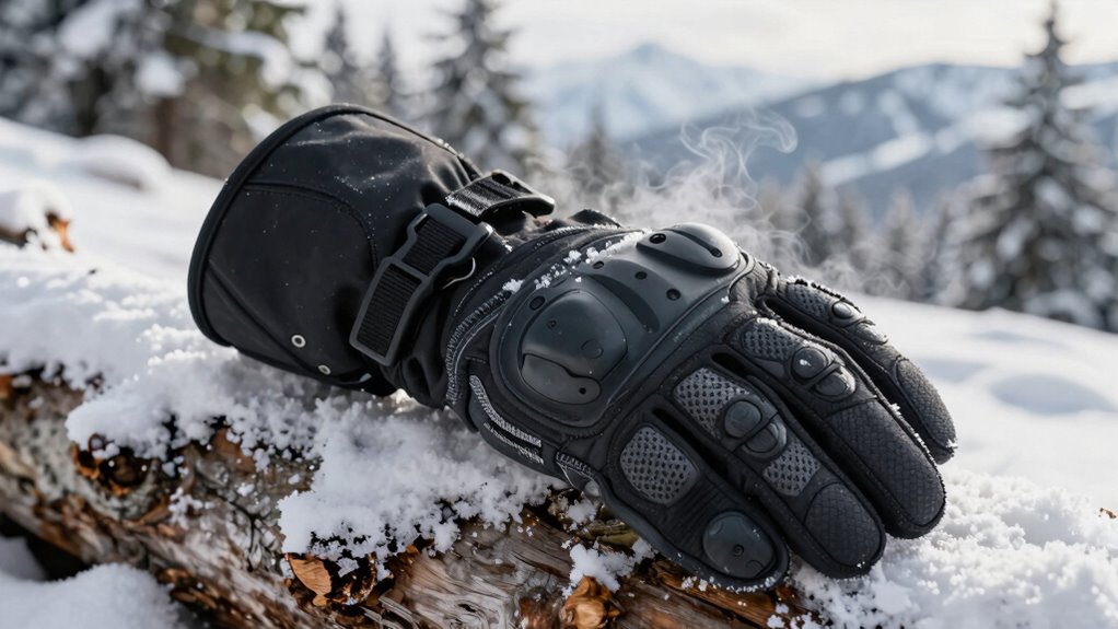 winter motorcycle glove essentials