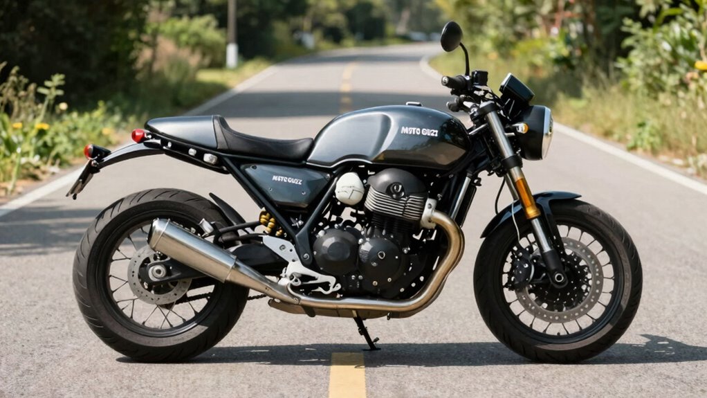 exceptional motorcycle stability design