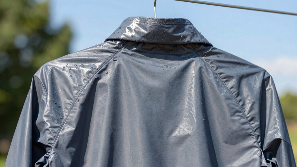 fast drying water repellent jackets