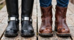 hinged versus traditional ankle protection