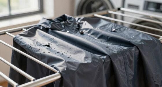 laminated jackets dry quickly