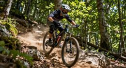 steep descent braking technique
