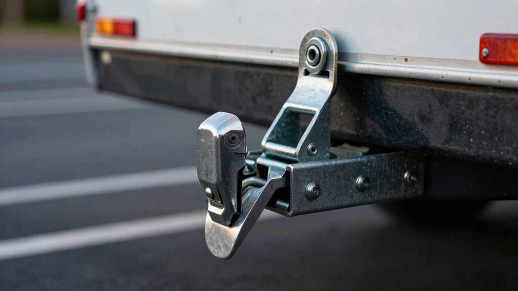 trailer lock as deterrent