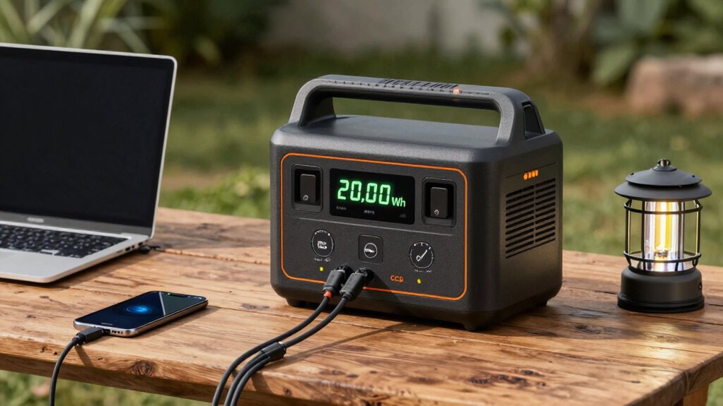 usable power over capacity