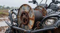 water damages winch components