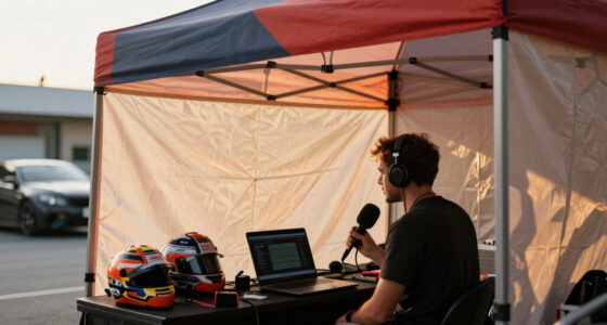 Inside the Globe-Trotting Tent That Broadcasts F1 Around the World Every Weekend