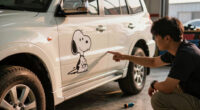 This Mitsubishi Pajero Mini Is a Factory JDM Snoopy Edition