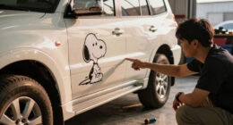 This Mitsubishi Pajero Mini Is a Factory JDM Snoopy Edition