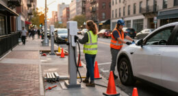 Maverick Construction To Lead Infrastructure Installation For NYC Curbside EV Charging Buildout