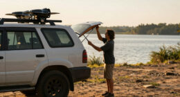 This Chinese SUV Has Built-In Propellers So It Can Drive Across Water