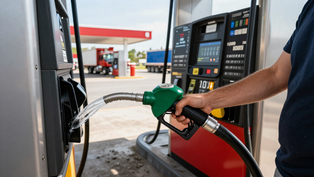 Watch A Trucker Pump $1,000 In Diesel Fuel Without Filling The Tank