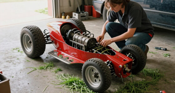 Scratch-Built Land Speed Lawnmower Goes 152 MPH And Still Cuts Grass