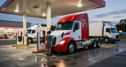Tesla Semis Are Now Charging At Mainstream Truck Stops